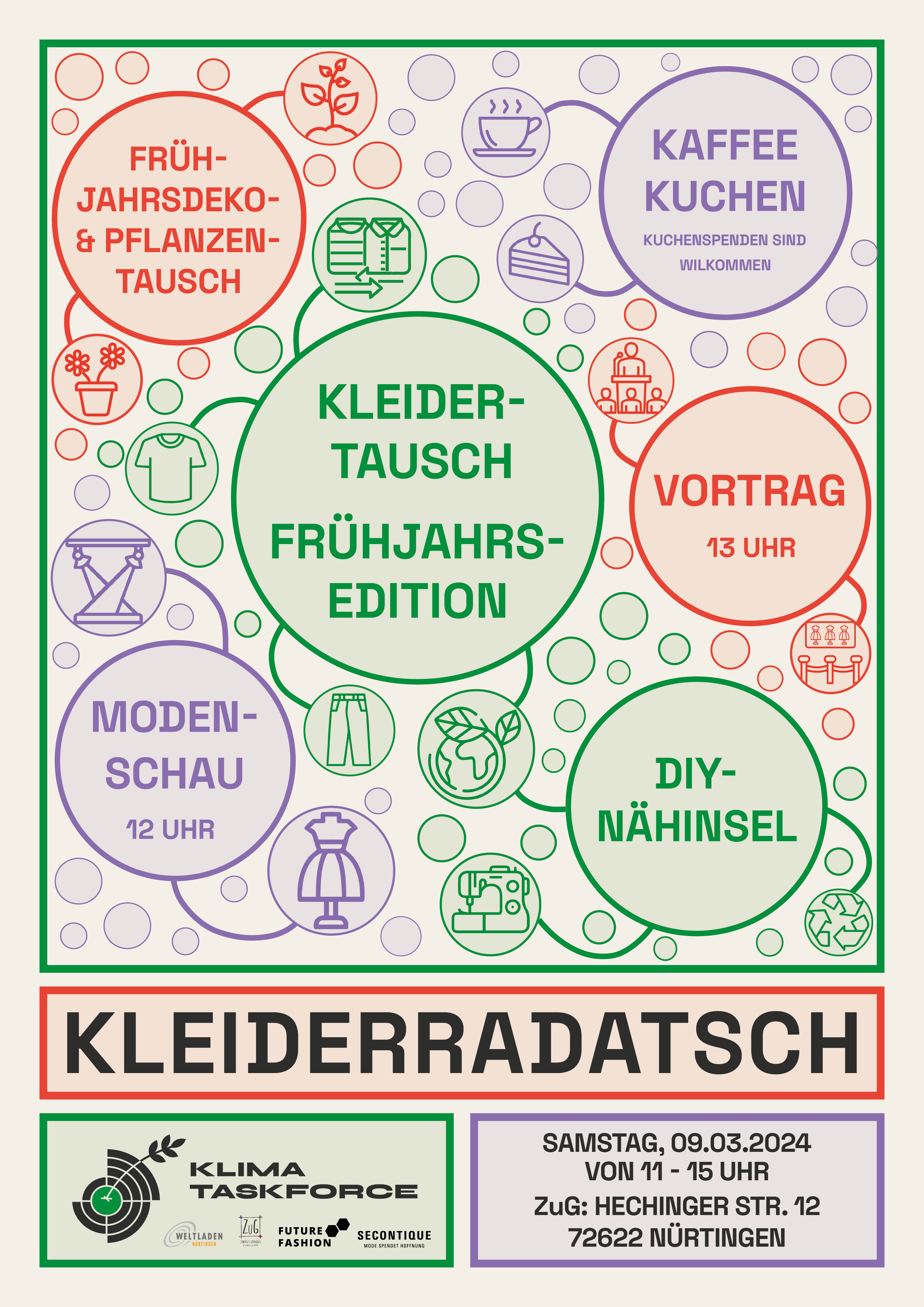 FRÜHJAHRS-KLEIDERRADATSCH AM 09.03.