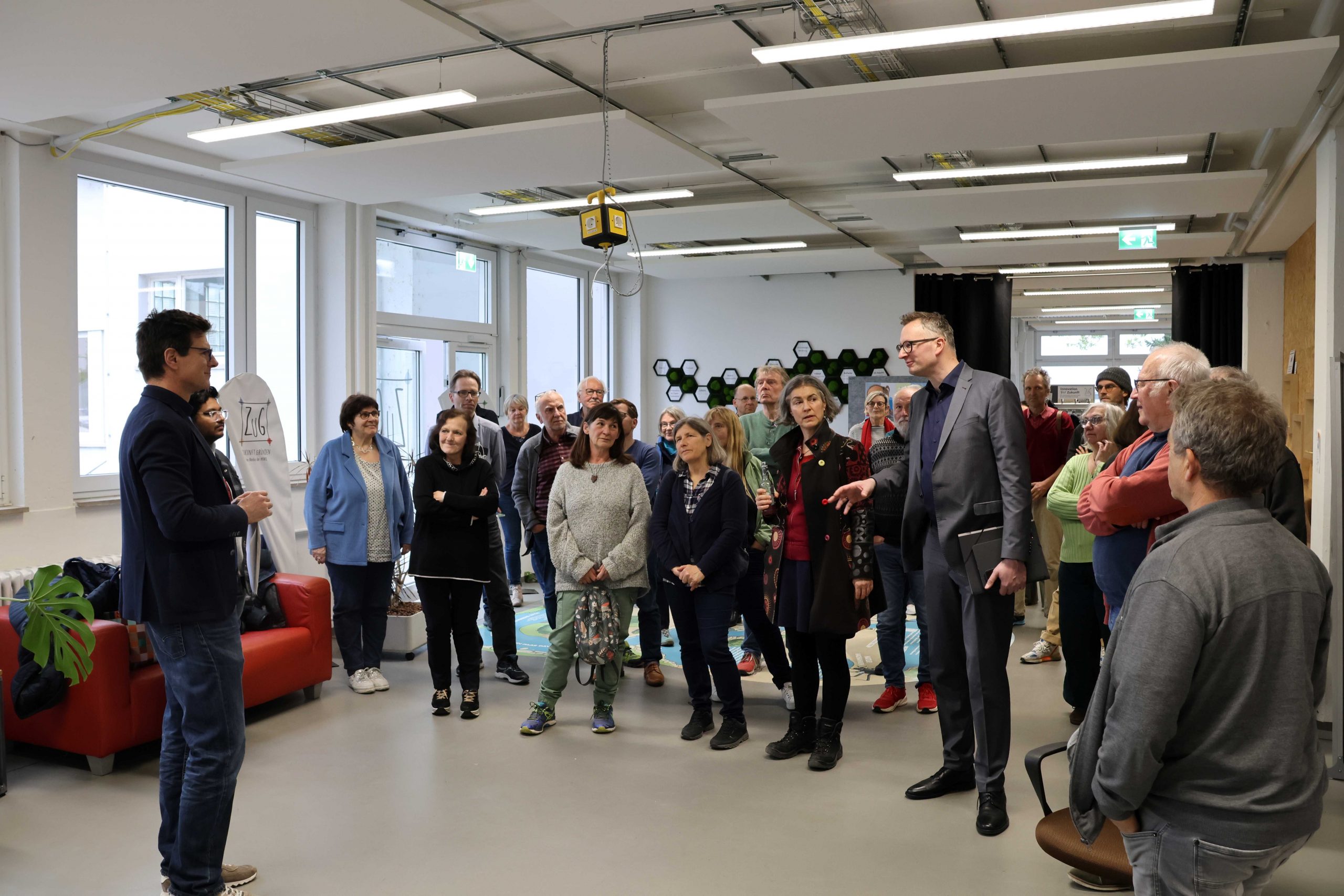 Andreas Schwarz zu Besuch in der Future.Box