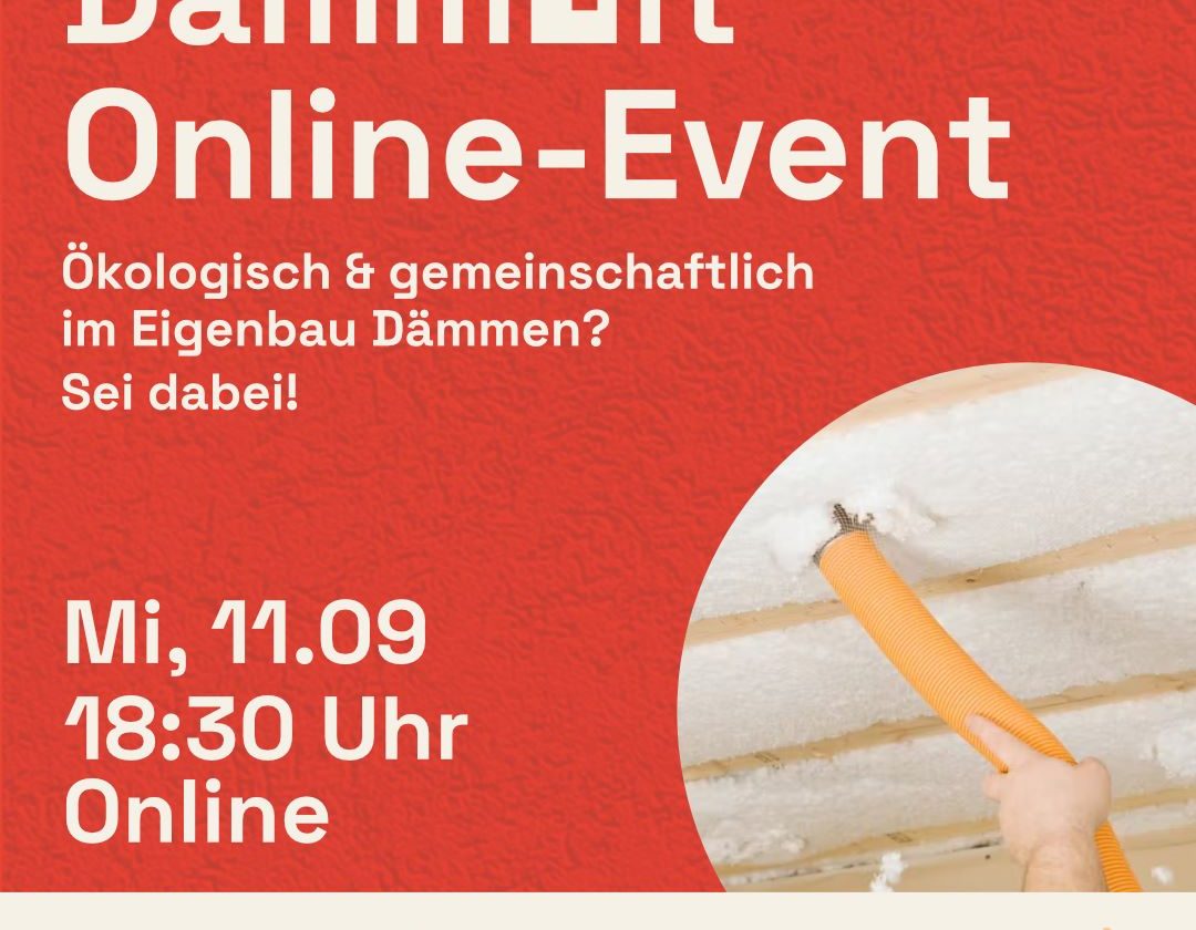 Dämm_it – Informationsveranstaltung am 11.09