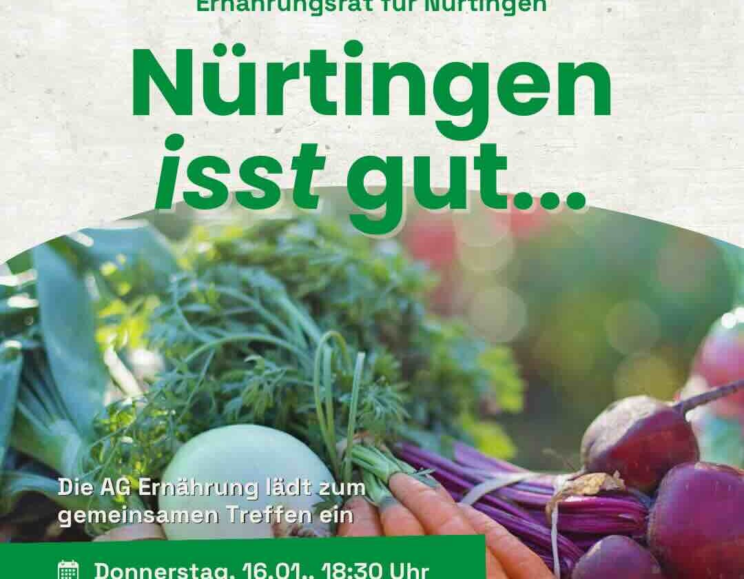 Einladung zum AG Ernährung, Landwirtschaft, Bildung Treffen