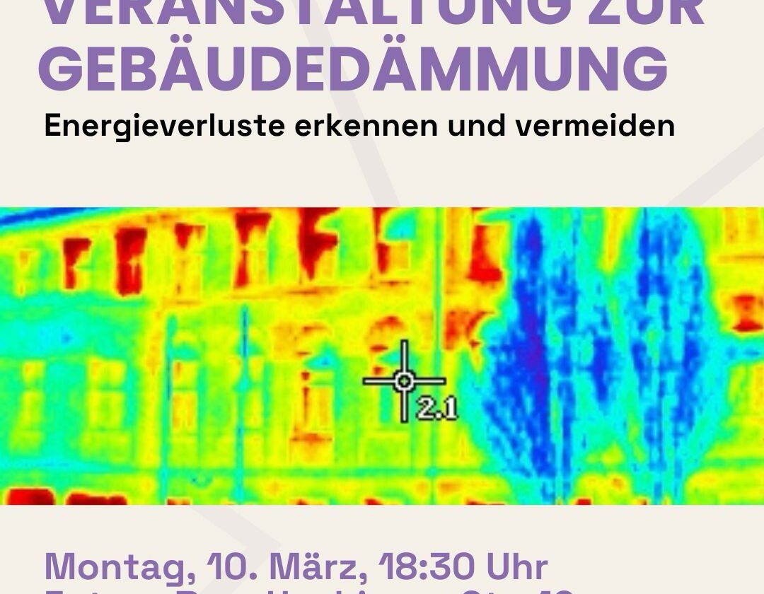 Info-Veranstaltung: Thermografie und Wärmedämmung