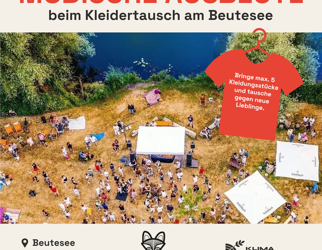 Einladung zum Kleidertausch am Beutesee
