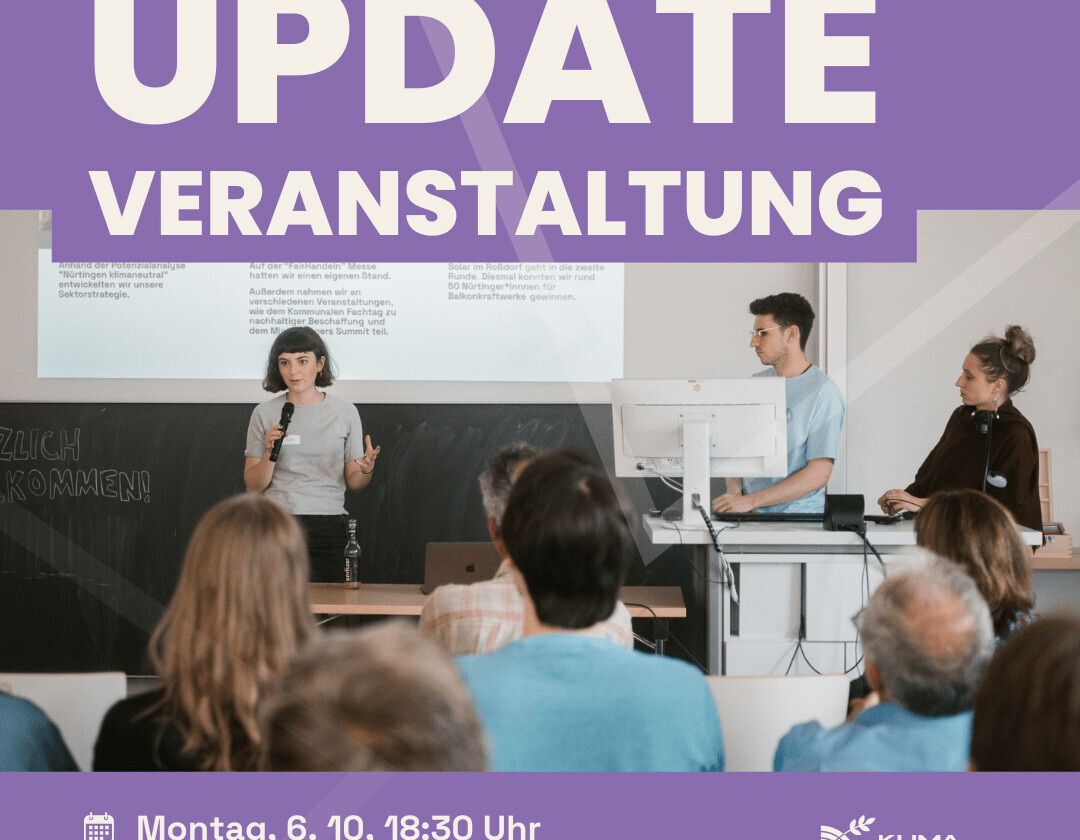 Einladung zur Update-Veranstaltung am 6. Oktober 2025