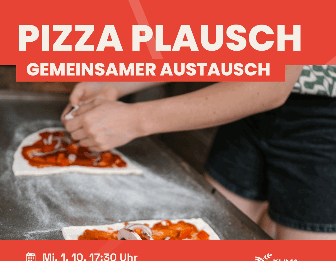 Einladung Pizza Plausch 01.10.2025