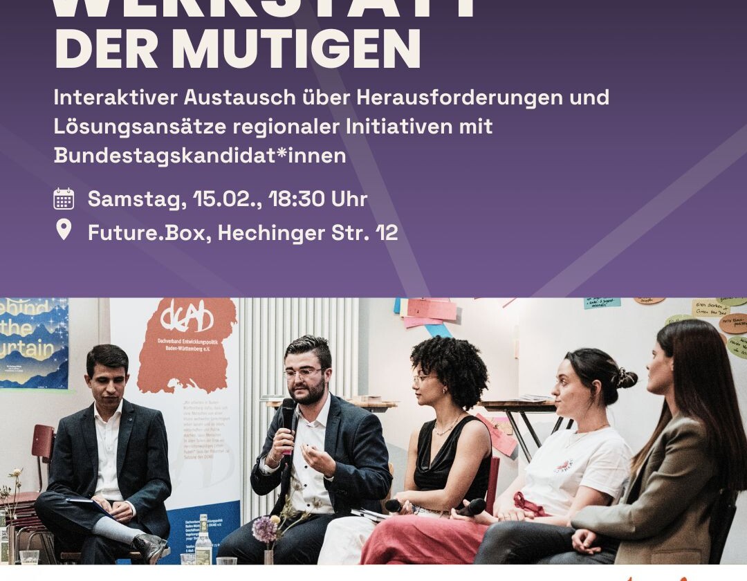 Werkstatt der Mutigen am 15. Februar