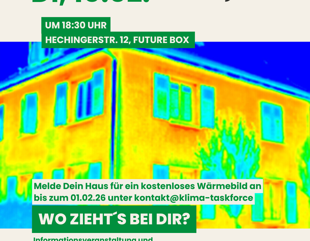 Wo zieht´s bei dir?