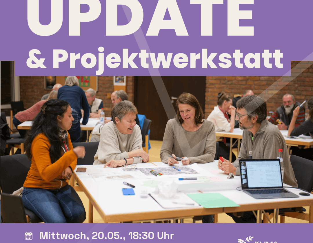 Update & Projektwerkstatt am 20. Mai 2026