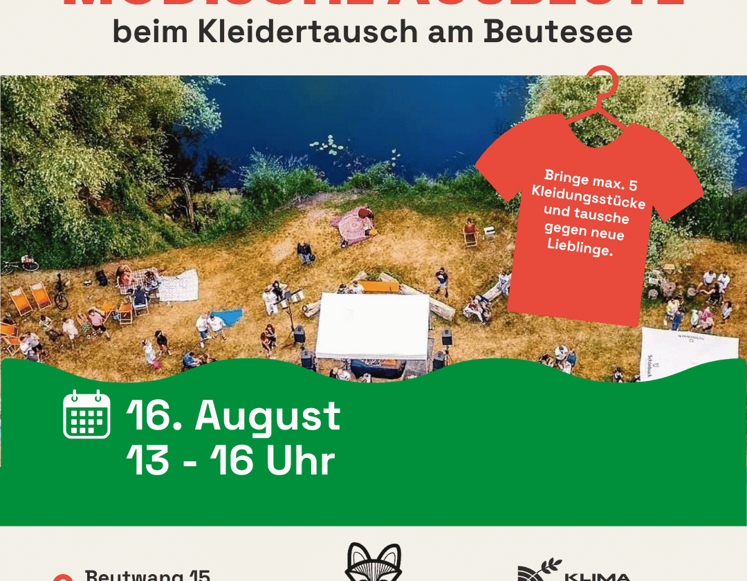 Kleidertauschparty am Beutesee – Nachhaltig tauschen statt neu kaufen